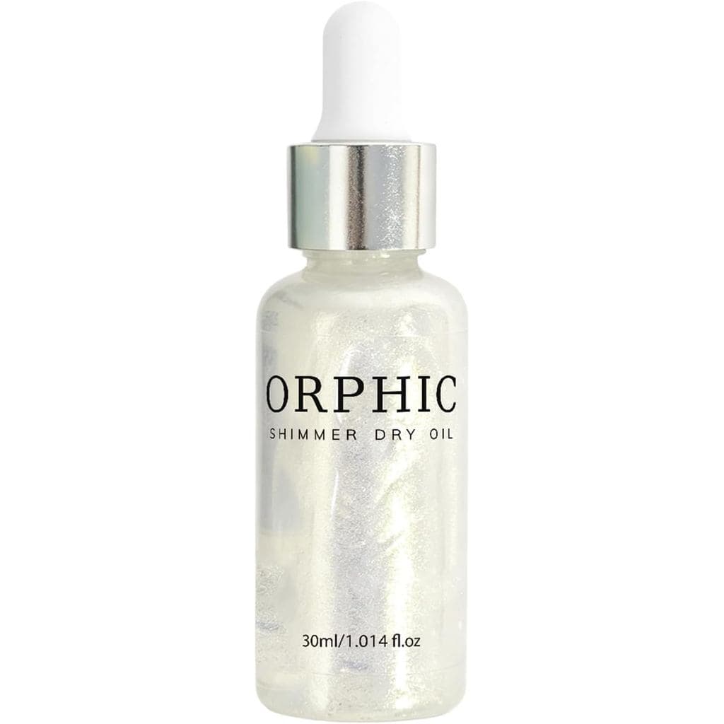 Óleo Seco, Óleo Iluminador Corporal com Glitter, Iluminador Facial de Rápida Absorção, Óleos Brilhantes, Maquiagem com B