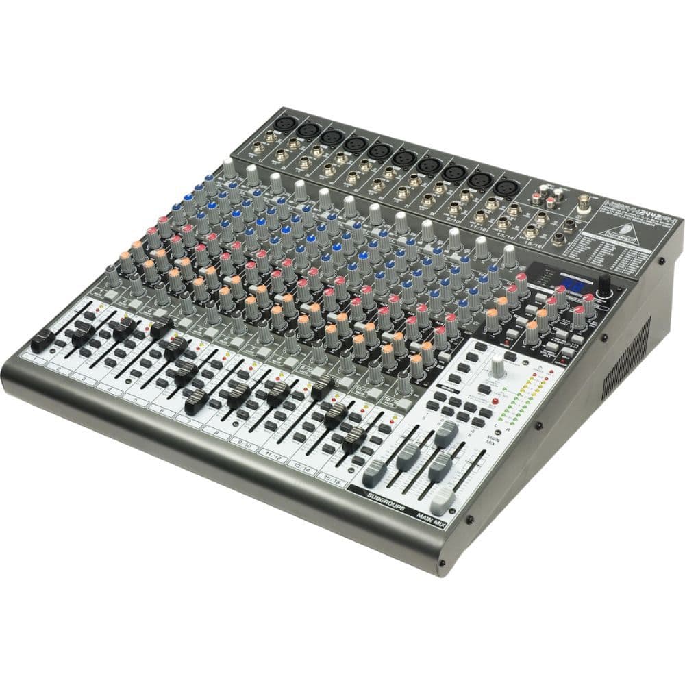 Mesa de Som Behringer Xenyx 2442FX 24 Canais com USB