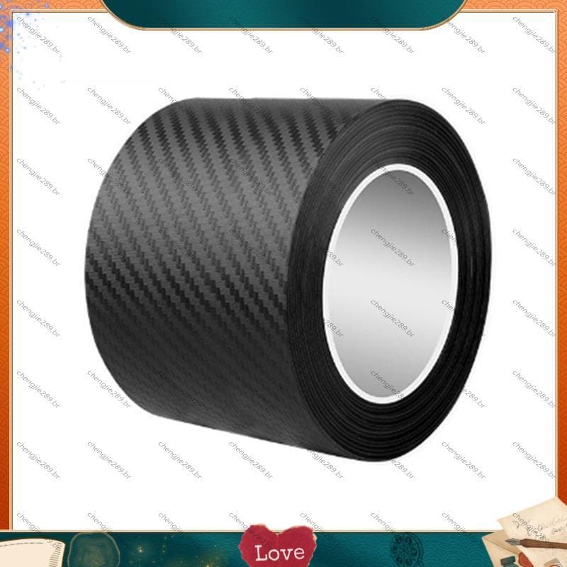 [Novo C] Nano Adesivo De Fibra De Carbono Para Carro , Pasta DIY , Protetor De Soleira De Porta , Fita Protetora De Film