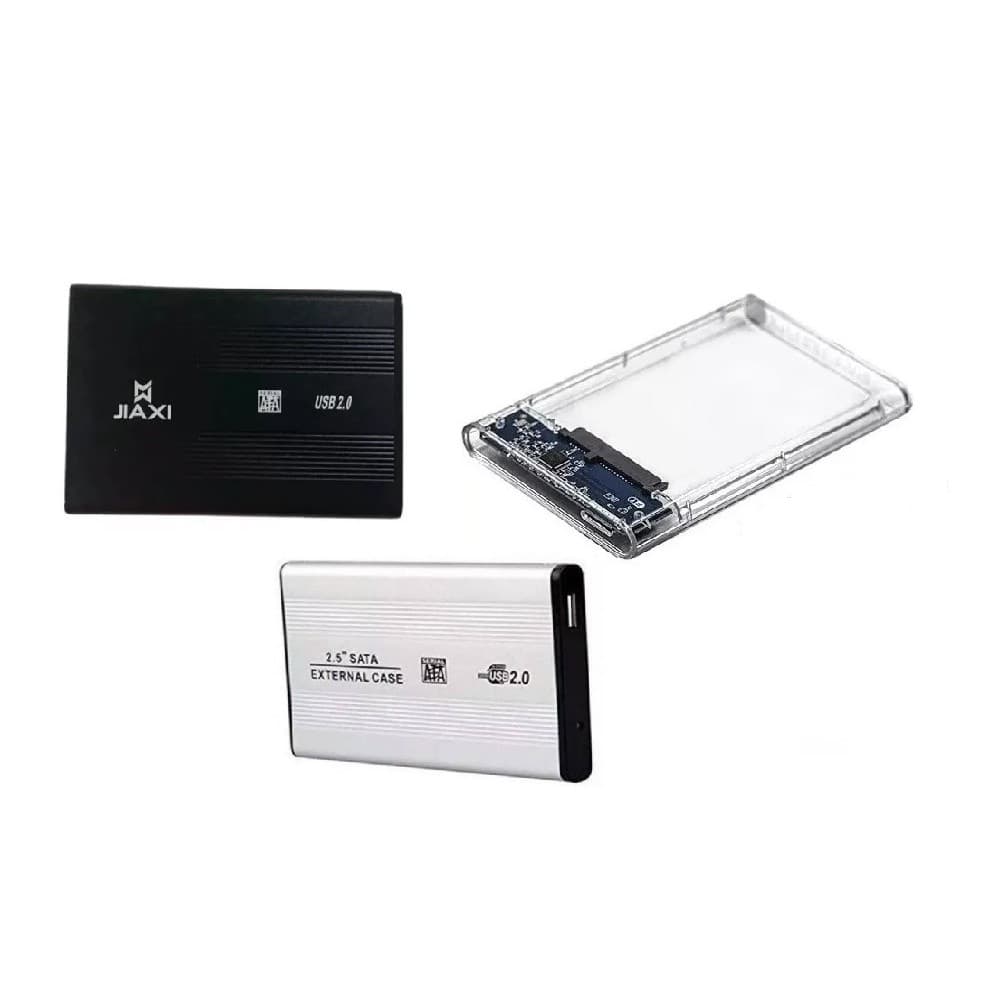 Case Para HD SSD 2.5 Jiaxi USB 2.0 Notebook PC Backup