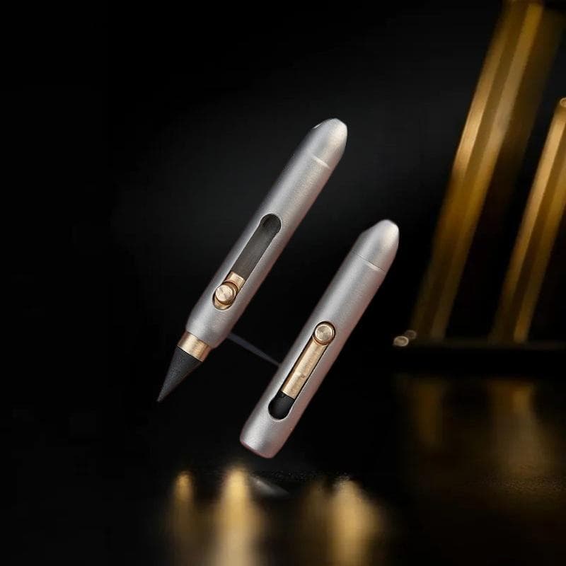 Lápis Sem Tinta De Liga De Titânio , Caneta Poeta Profissional Para Escrever Material Escolar Em Casa , Pingente Exclusi