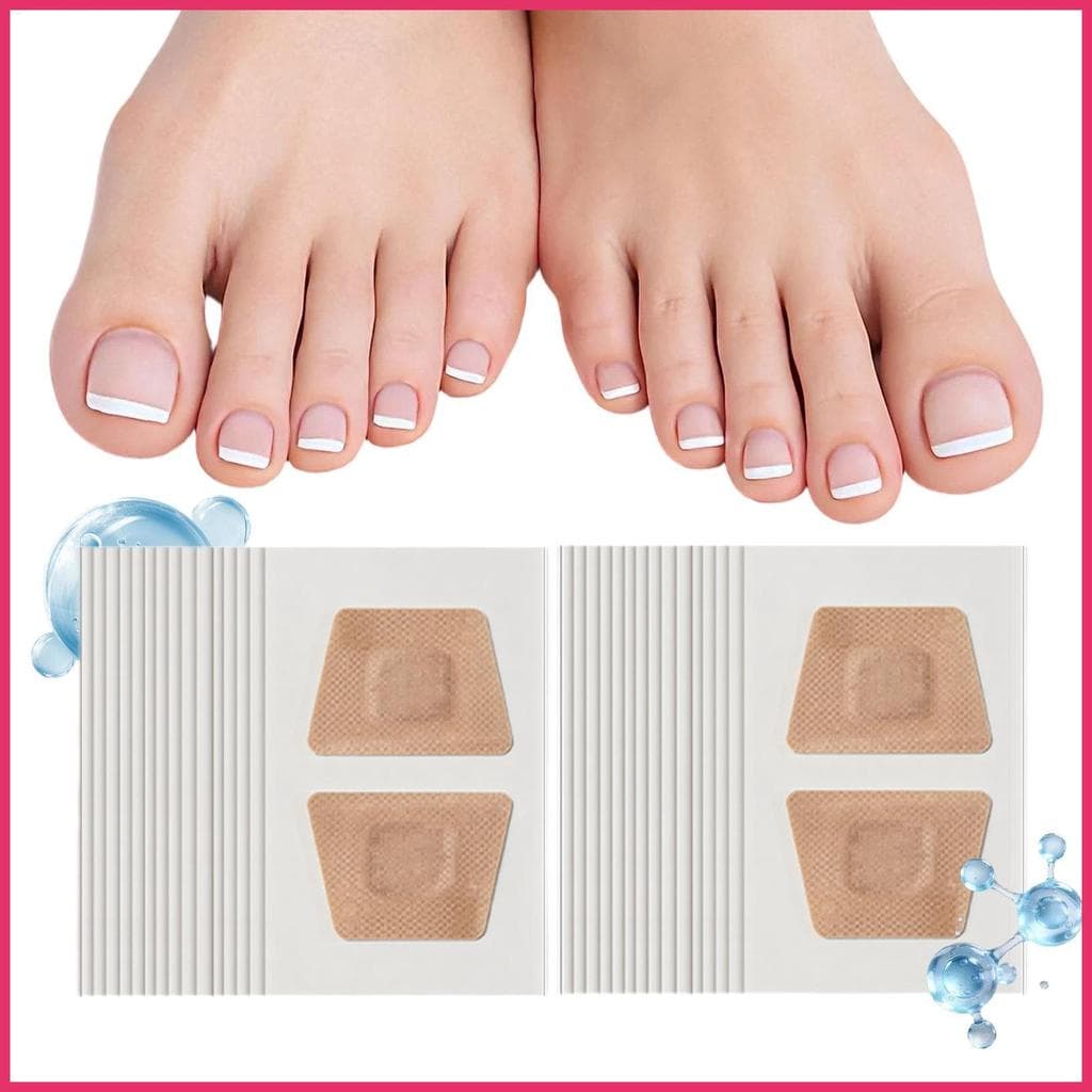 Remendos De Reparo De Unhas 60 Peças Cuidados De Pedicure Reparação Rachadas Para Manutenção Diária Pós-Manicure xurit1b