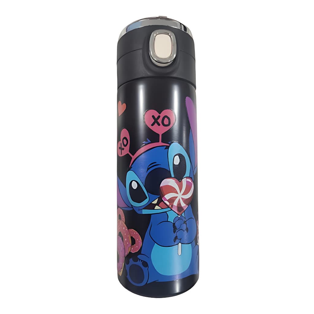 GARRAFA PERSONALIZADA STITCH  500ML  PROMOÇÃO PRESENTE