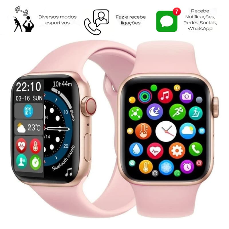 Relógio Inteligente WatchX Mini 38mm 45mm Original Homens Mulheres XWJW