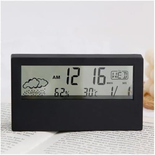 Relogio Digital Despertador Mesa Display Led Alarme Moderno Pratico