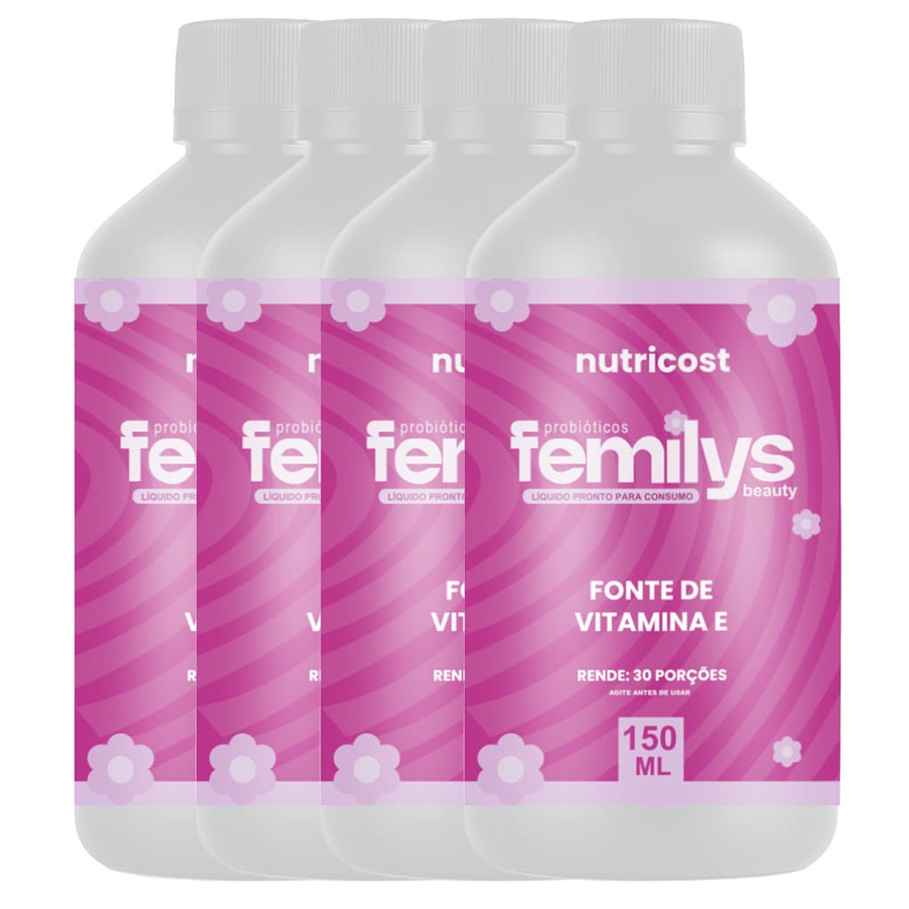 4 Femilys 150 ml | Aumente sua Imunidade e Fortaleça seu sistema imunológico