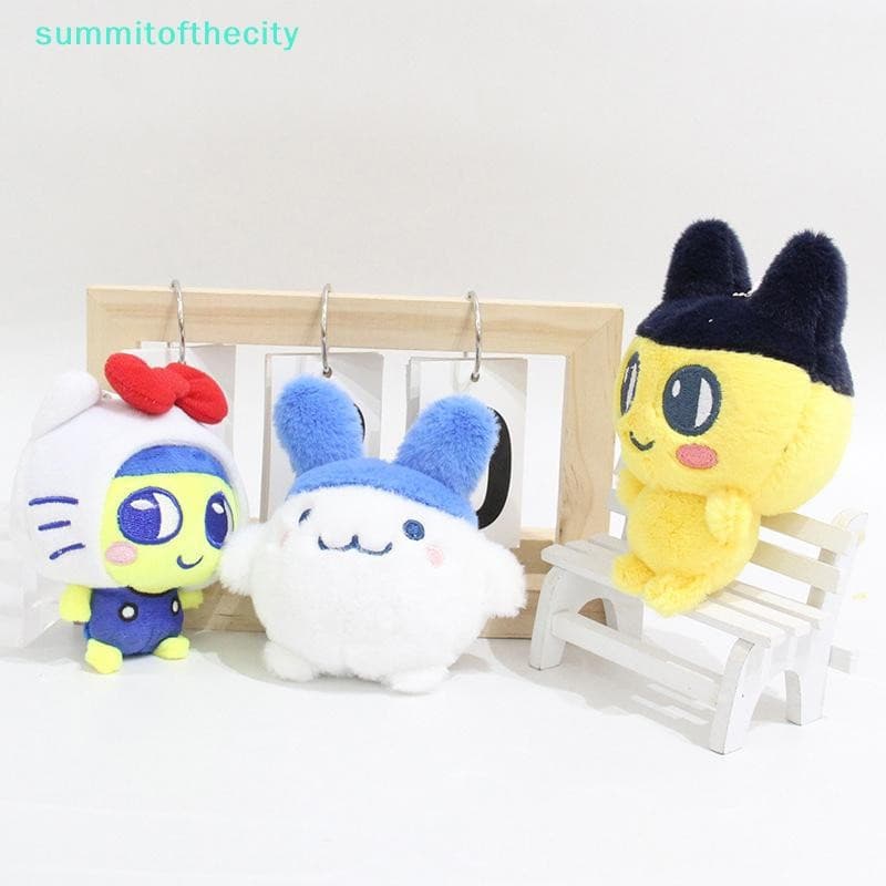 Weijiaott Hot Tamagotchi Anime Mametchi Boneca De Pelúcia Chaveiro Kawaii Mimitchi Bolsa Pingente Kuchipachi Desenho Ani