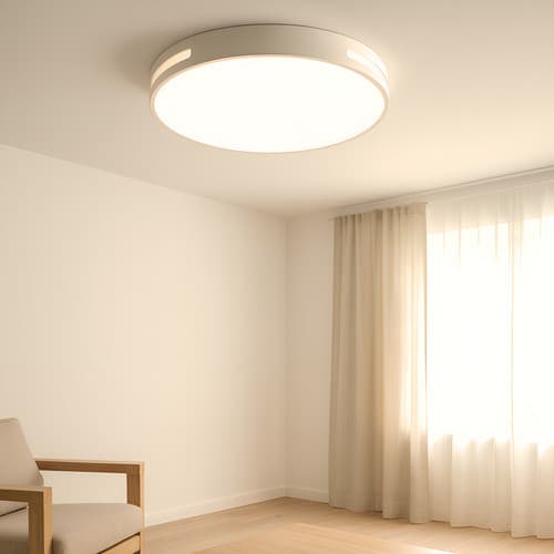 Luminária Plafon Painel Led 3 em 1 Moderna Minimalista redonda teto 30cm 21w branco bivolt