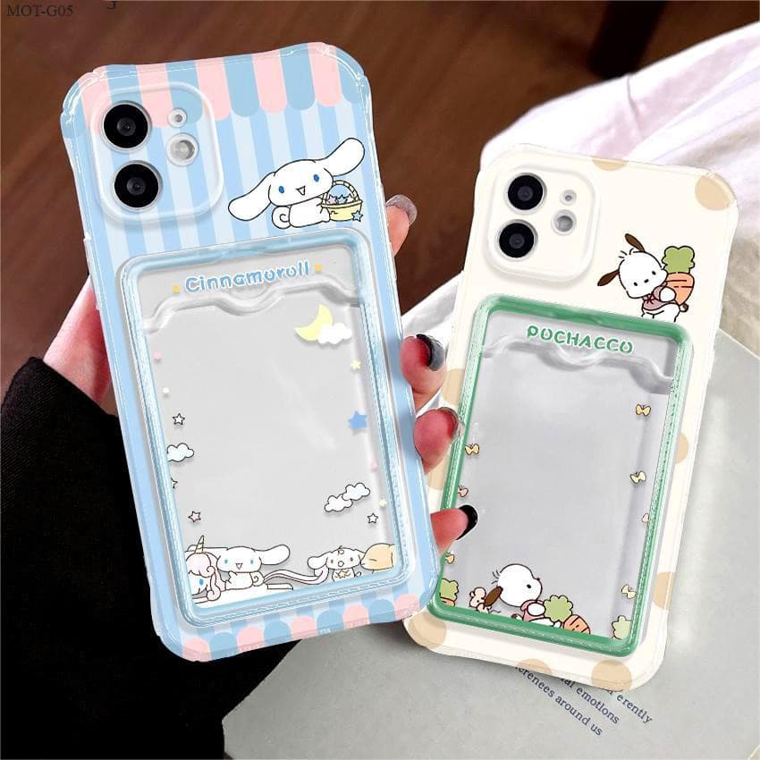 Capa Card Para Motorola Moto G06 G24 G15 G22 G05 G20 G30 G10 Capinha Silicone Case 6050 KBK