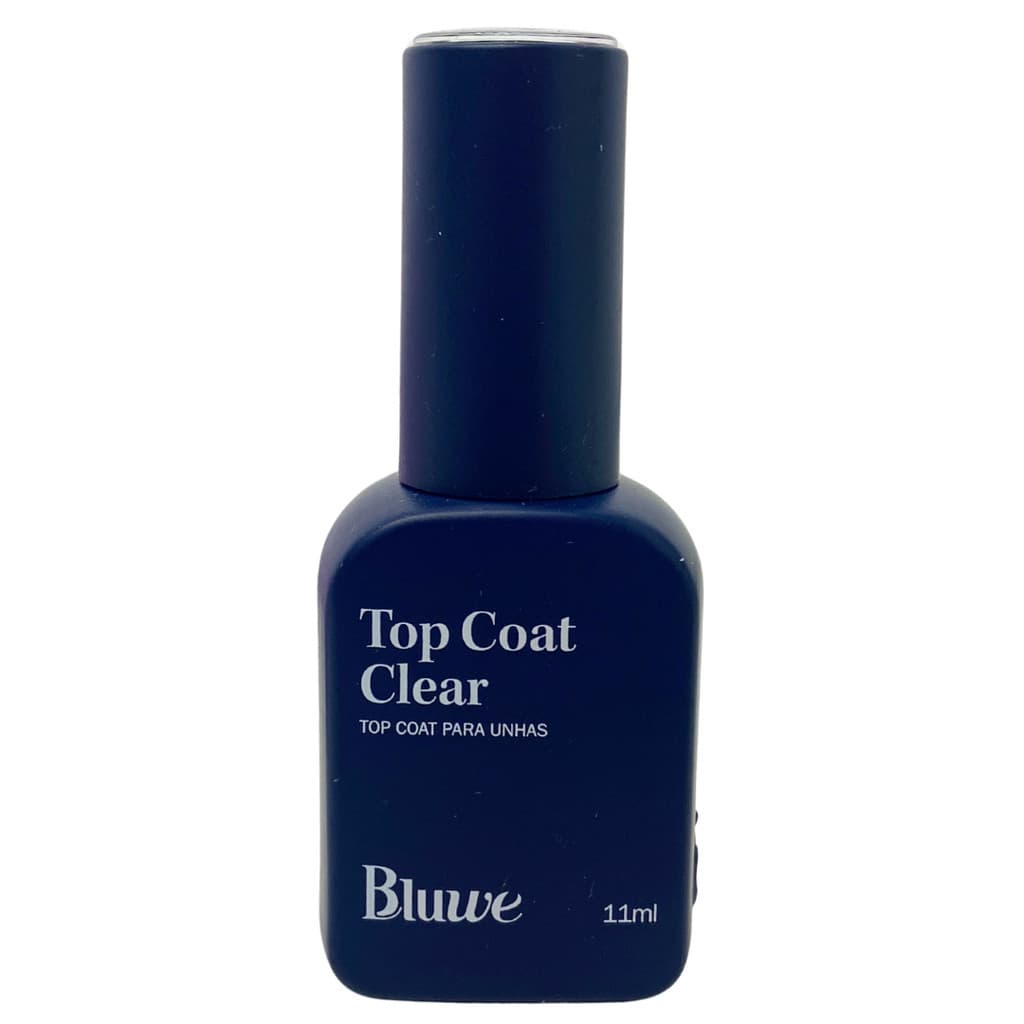 Bluwe top Coat  Clear 11ml/ top coat transparente/ transparente/top coat/ unha gel/ alto brilho/ natural