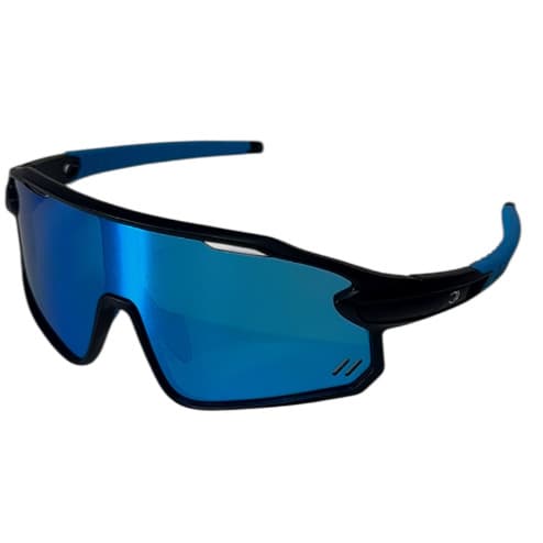 Oculos de Sol Espelhado Esportivo Corrida Bike Beach Tennis Summer Pro Vision Blue Mtb
