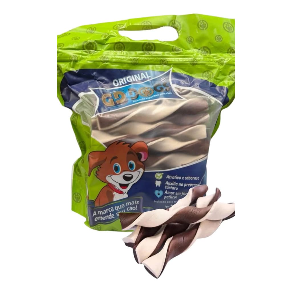 Petisco Para Cães Loop Mix Chocolate Flexível 1kg Gd Dogs
