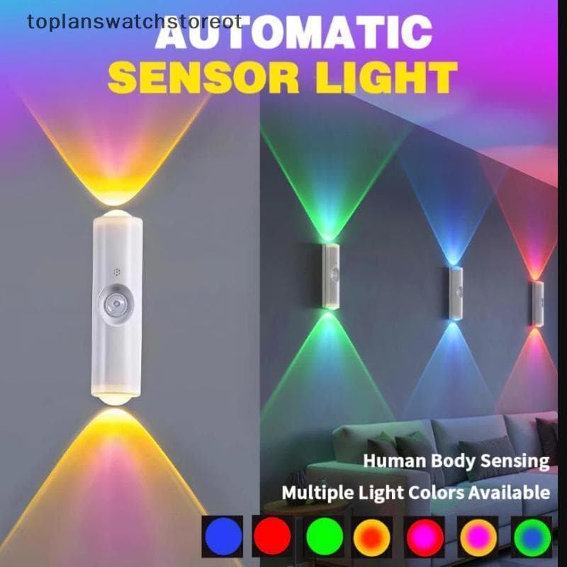TOL LED Lâmpada De Parede Magnética Com Sensor De Movimento Recarregável Para Visão Noturna Aprimorada BR