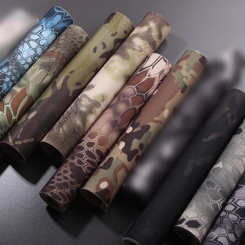 Thiefless WZJP chefe auto-adesivo estiramento camuflagem fita fita noite escura escorpião python padrão preto python pad