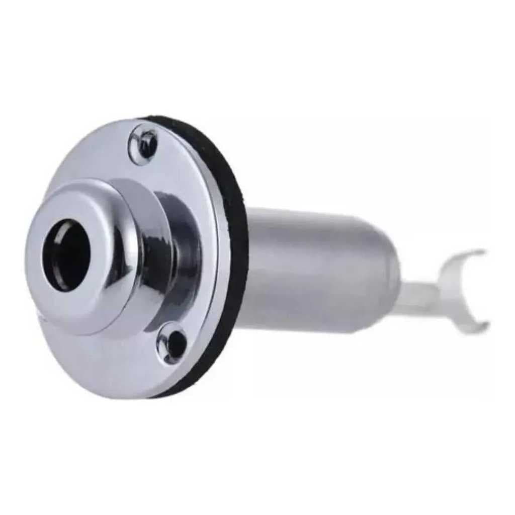JACK DE METAL CUSTOM SOUND CILINDRICO BLINDADO CEJ 2F CROMA