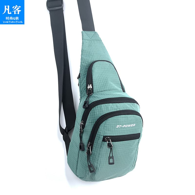 2026 Novo estilo leve bolsa de peito masculina Casual bolsa mensageiro produto genuíno de Hong Kong bolsa feminina de om