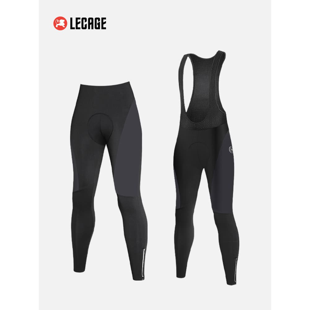Le Kaiqi Calças de ciclismo Calças masculinas de lã quentes para ciclismo Equipamento de ciclismo para bicicleta de estr