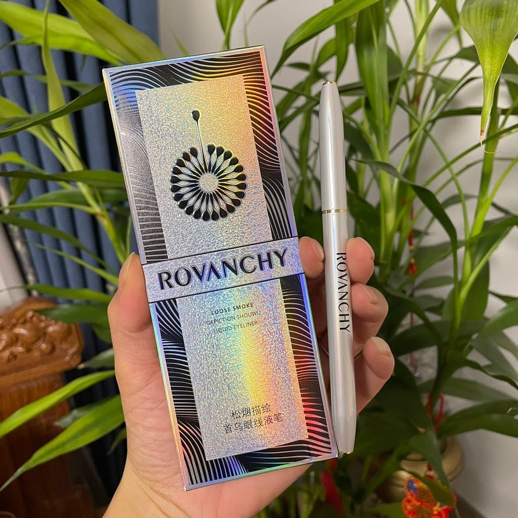 Luovanshi Songyan representando a primeira caneta delineadora líquida preta 3 segundos de secagem rápida à prova d'água