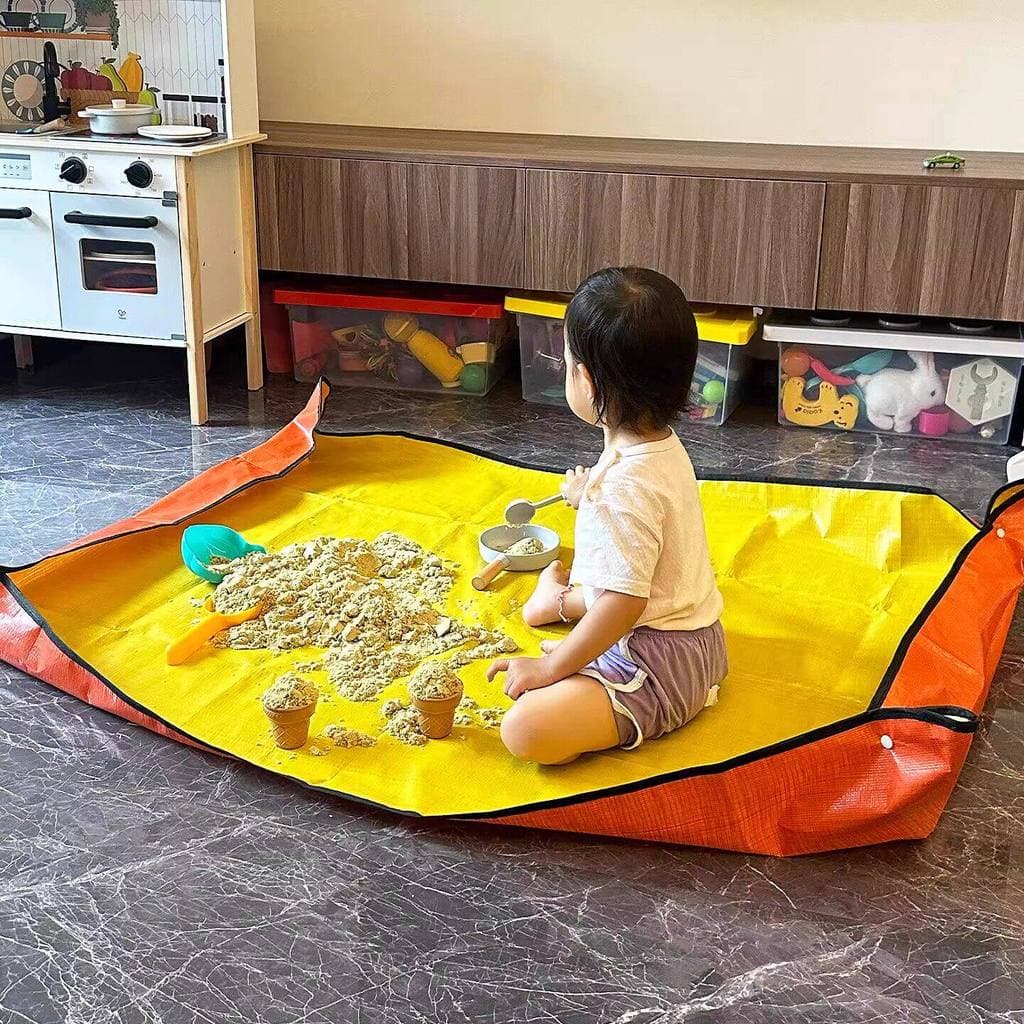 Jogando ferramentas de areia equipamentos Indoor jogando ao ar livre crianças bebê Montessori educação precoce tapete se