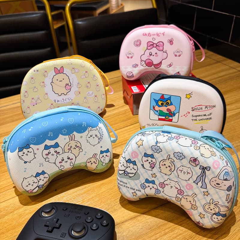 Use Geshi pintainho Feizhi Console de jogos alça de desenho animado bolsa de armazenamento Universal ns2pro alça caixa d