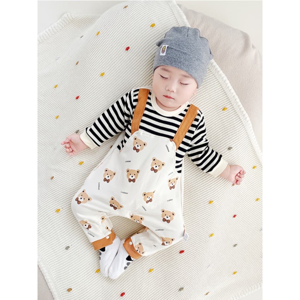Bebê bebê macacão de manga comprida primavera outono roupas menino bebê puro algodão roupas feminino macacão recém-nasci
