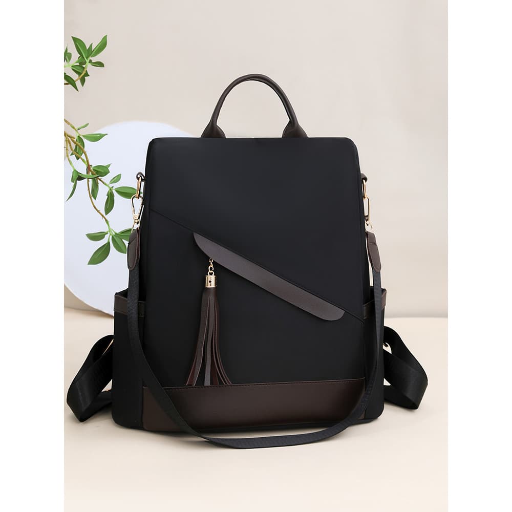 Oxford lona mochila feminina 2025 novo estilo moda All-Match viagem luz senhoras mochila pequena saco Commuter saco de e
