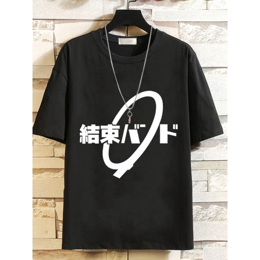 Lonely Rock mercadoria Anime roupas Ichiri Goto camiseta mesmo estilo cos manga curta verão final banda meia manga