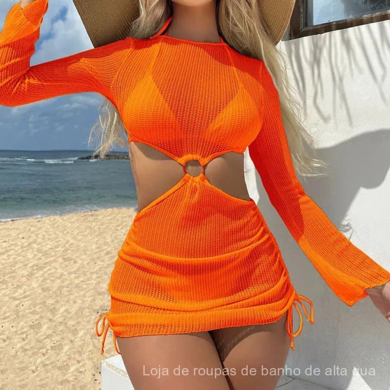 Biquínis Sensuais Femininos, Conjuntos de Biquíni de Três Peças para Mulheres, Moda Praia, Roupas de Banho, Conjunto de