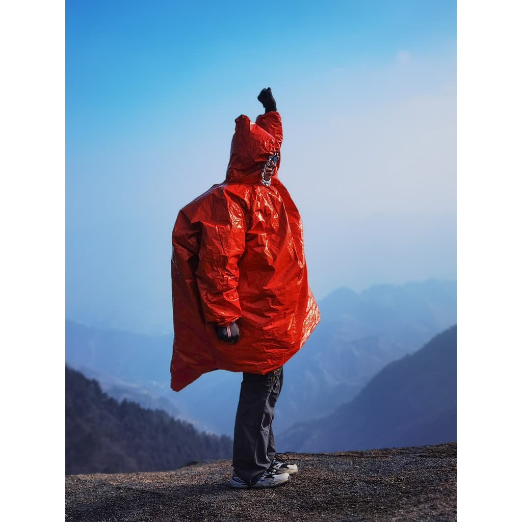LTHW Cobertor de primeiros socorros para viagem ao ar livre Cobertor de isolamento térmico reverso Montanhismo Anti-frio