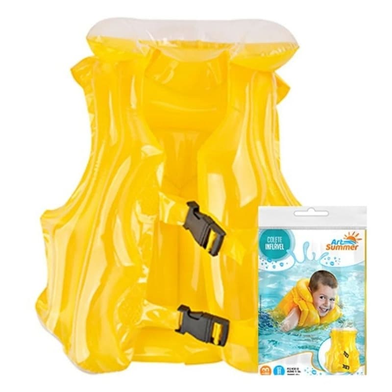 Colete Boia Inflavel Infantil Boia P/ Praia Piscina