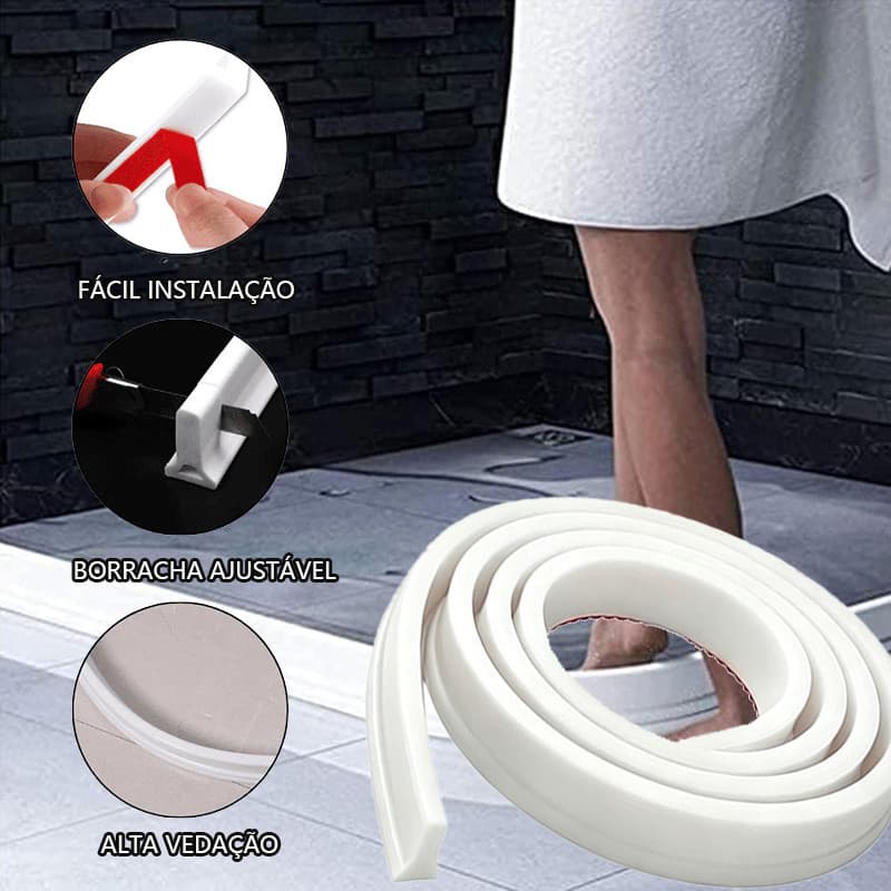 Barreira De Água Silicone Retenção Água Instalação Simples Vedação Banheiro E Cozinha Doméstica