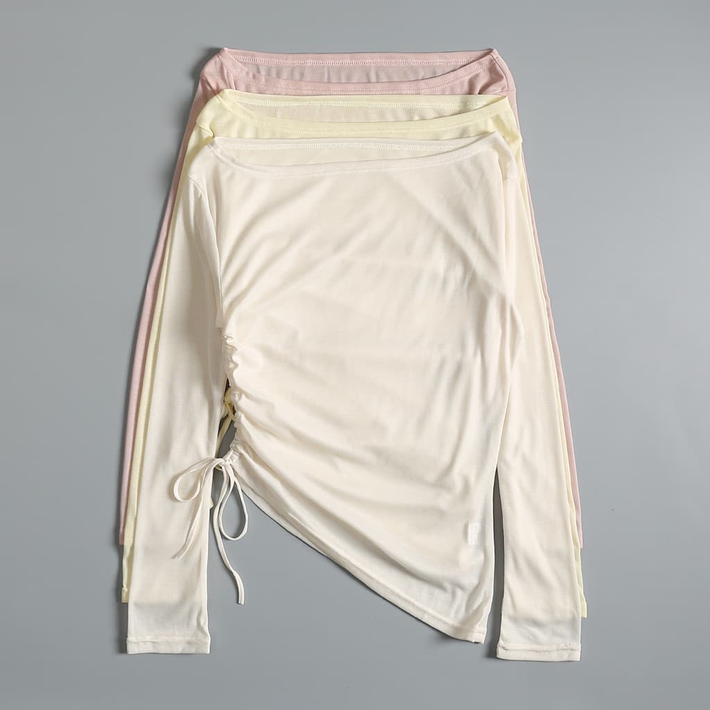 Moda mais magro olhar esportes blusa de manga comprida feminina verão 2026 novo estilo roupas de Yoga topo estilo fino c