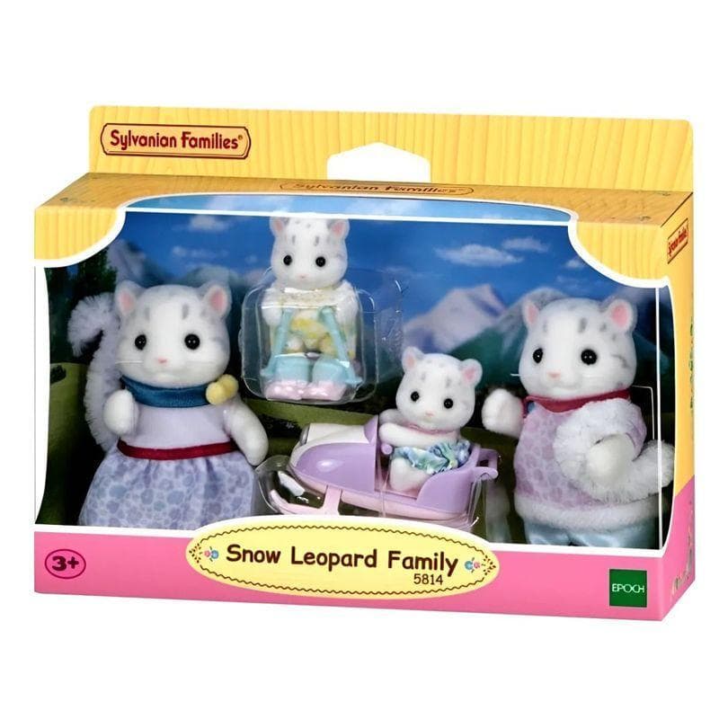 Familia dos Leopardos da Nave - Sylvanian Families 5814 Epoch