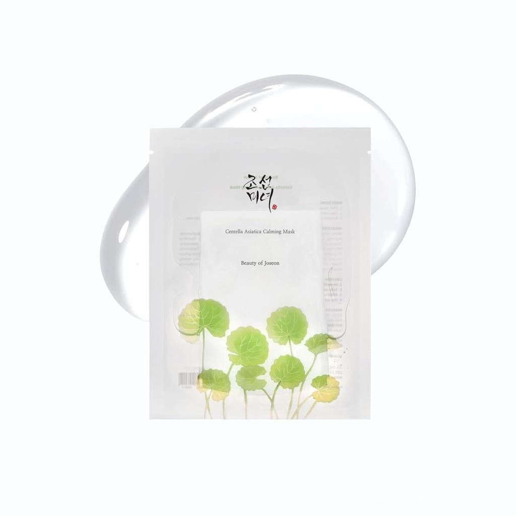 Máscara Calmante de Centella Asiática, Máscara Facial Hidratante Diária com Cica para Todos os Tipos de Pele, Produtos d