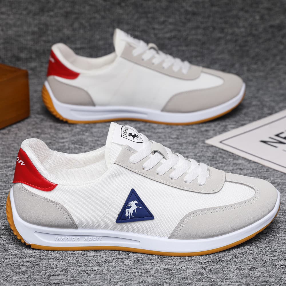 Sapatos Masculinos de Moda Primaveril, Casuais e Respiráveis em Malha