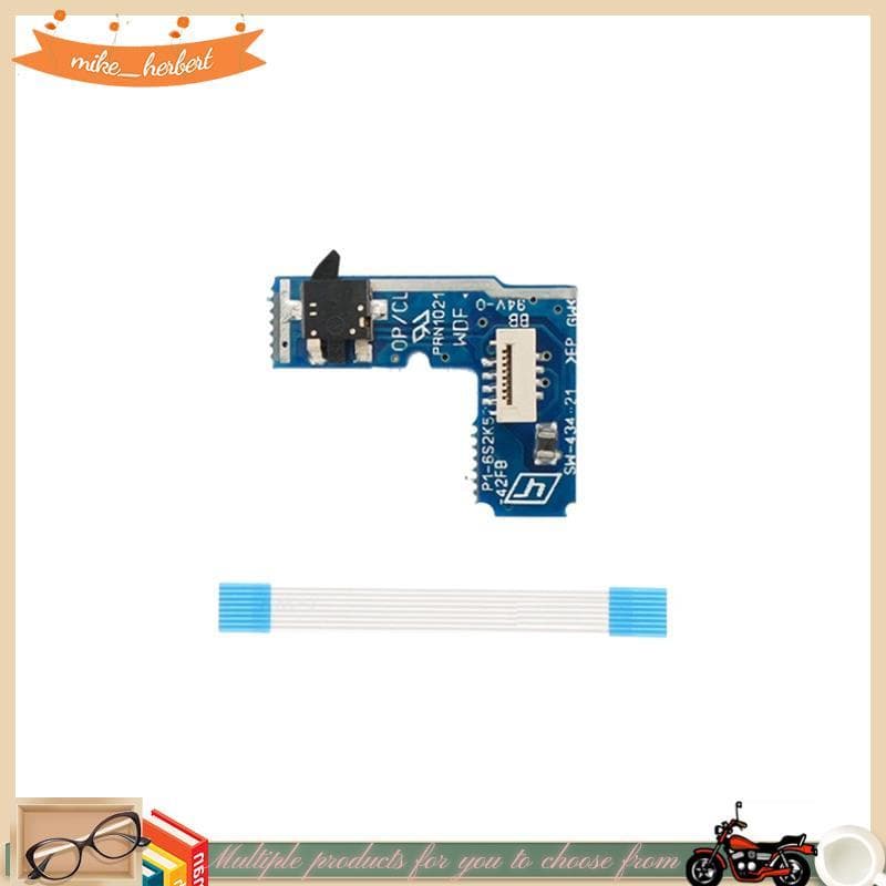 Placa De Interruptor Liga/Desliga Do De Alimentação Com Cabo De Fita Flexível Para PS2 SCPH 70000 75000 77000 79000