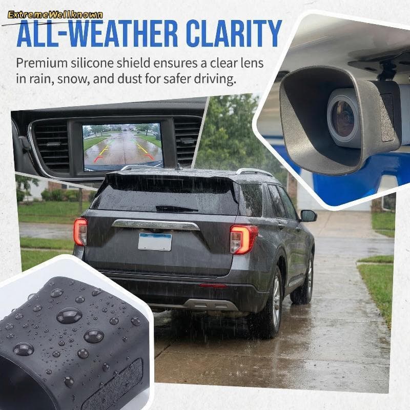 Carro Baup Câmera Chuva Escudo Silicone Universal Lente De Visão Traseira Protetor À Prova Dwaterproof Água Todos Os Cli