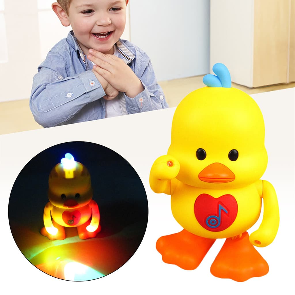 [flyingfishla] Brinquedo De Pato Dançante Elétrico Sem Bateria Máquina De Música De Dança Interativa Cantando E Dançando
