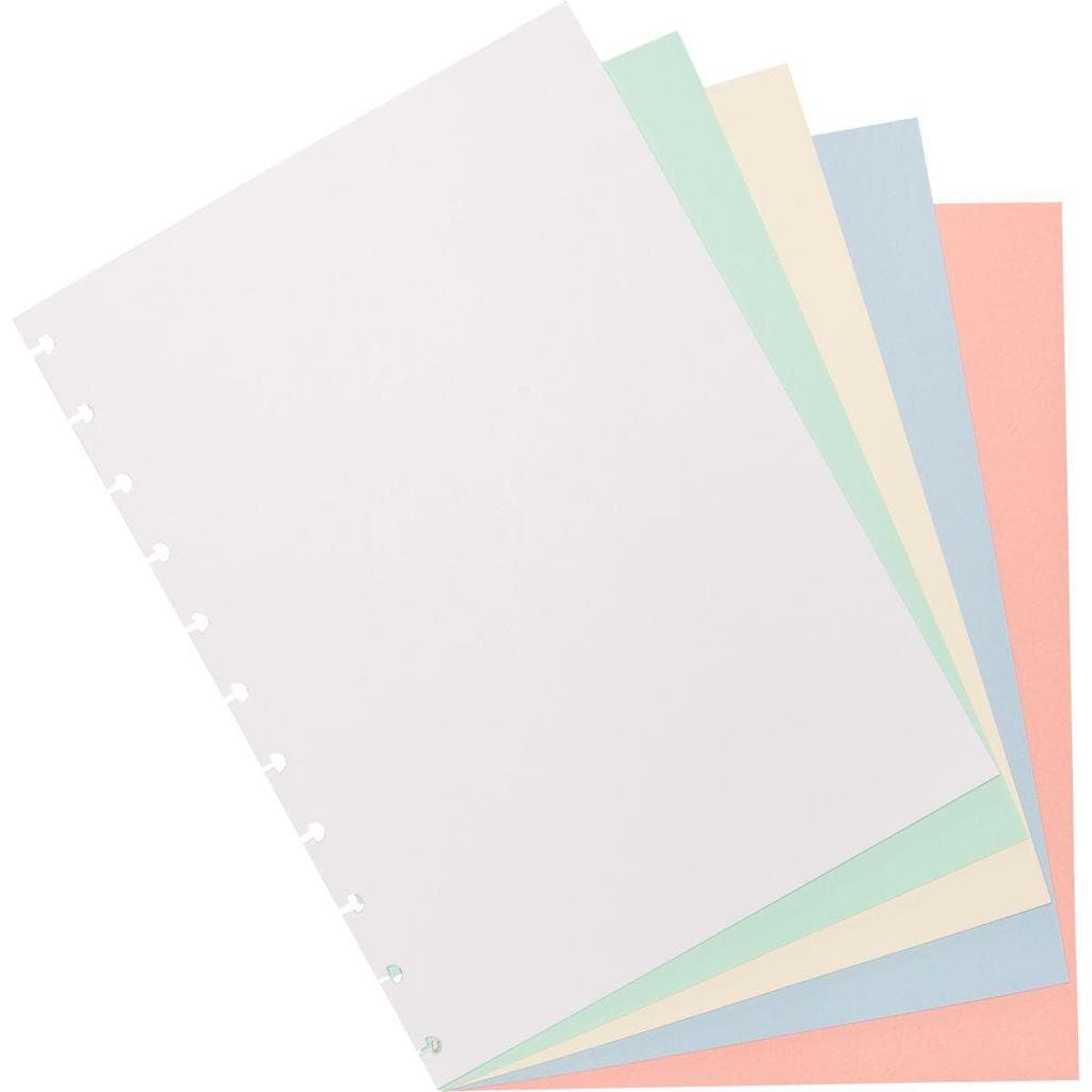 Caderno Inteligente (refil) Grande Colorido 80g.50fls. - Caderno Inteligente