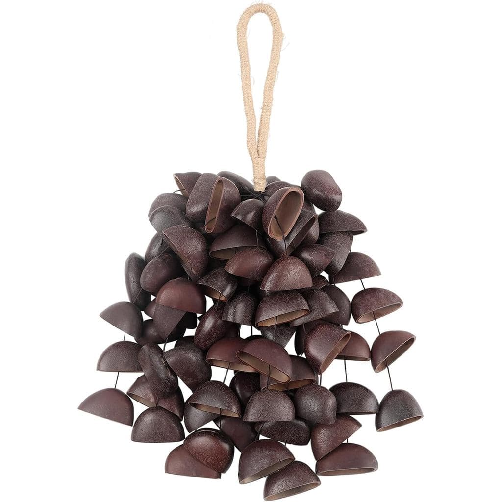 Sementes naturais de cajon africanas, instrumento de percussão manual com chocalho para presente, acessórios para instru