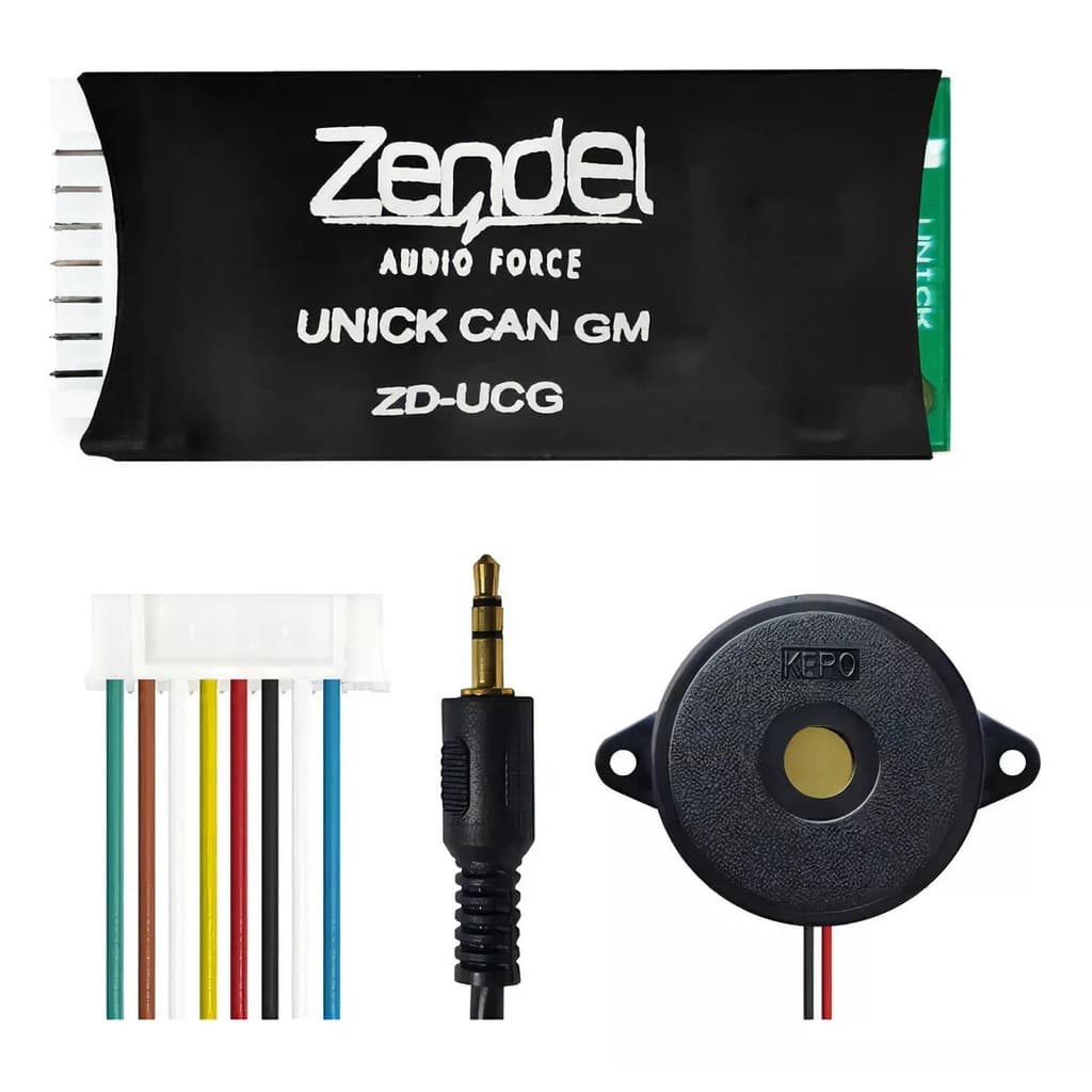 Interface Comando Controle De Volante Zendel Unick Can Gm