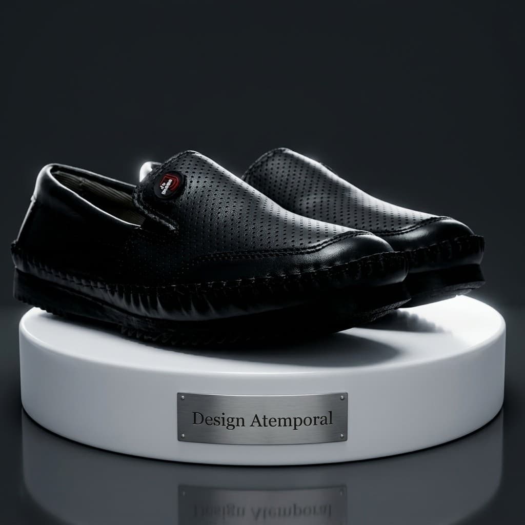 Sapato Mocassim Masculino Casual com Sola de Borracha Confortável e Estiloso