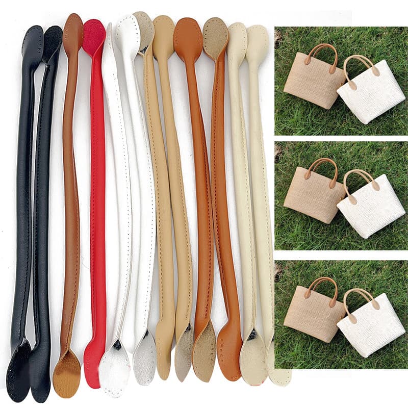 Bolsa Banda Alça Saco Caixa De Presente Cinto Substituição Destacável DIY Couro Do Plutônio 42cm 1 Par