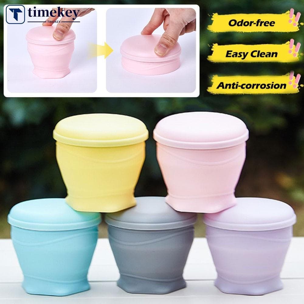 Copo De Água De Silicone Dobrável , Portátil , Viagem , Acampamento , Para Beber , Durável , À Prova De Vazament