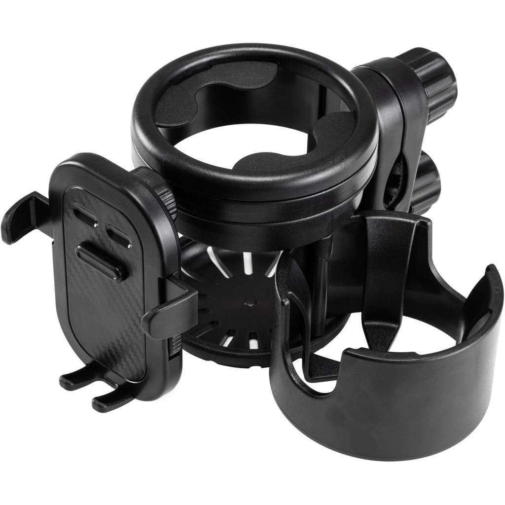 Suporte universal para copos de carro com garras duplas, suporte ajustável 3 em 1 para bebidas.
