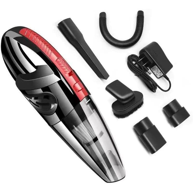 Aspirador De Pó Portátil Sem Fio Para Carro , Mini De Sucção Poderosa 6000PA , Recarregável USB Interior Do & amp ; Limp