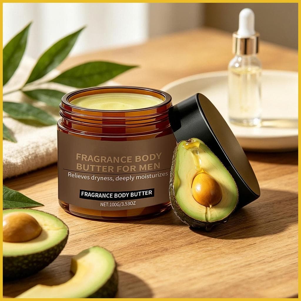 Creme Corporal Para Homens Hidratante De Longa Duração Pele Seca Loção Masculina Manteiga De Seco Sensível Maduro yunkbr