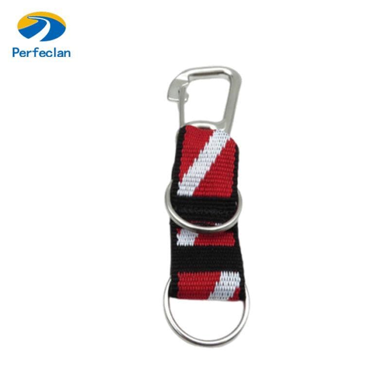 Perfeclan Clipe De Cordão De Mergulho Resistente Com Alça De Anel D Para Barco Equipamento Acessório Câmera Segura Fotog