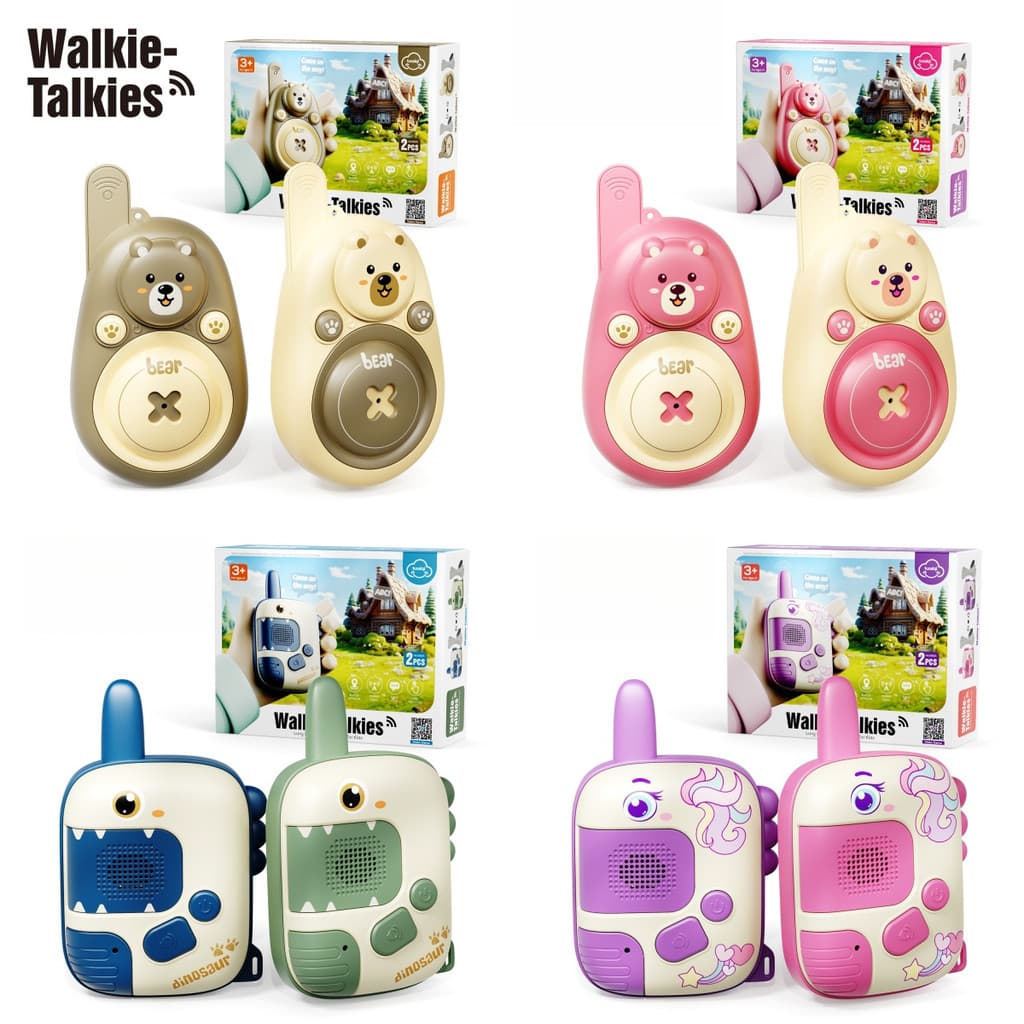 Walkie-Talkie Unicórnio, Comunicação Remota Sem Fio, Pager Portátil Pequeno, Brinquedo Infantil