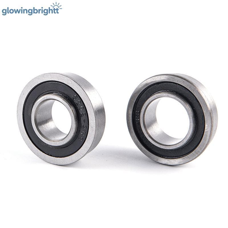 GLOWI F6202-2RS Flange ABEC-1 Rolamento De Carrinho De Mão Com Vedação Esférica Para Jardim Sulco Profundo
